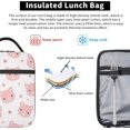 thumbnail image 5 of Pig Lunch Bag Insulated Lunch Box for Women Reusable Portable Lunchbox Leakproof Cooler Tote Bento Bag for Office Work Picnic, 5 of 6