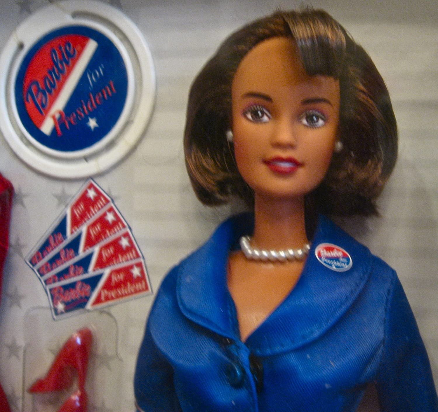 Brunette Barbie for President 2000 by Mattel 並行輸入品