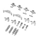 thumbnail image 3 of Kit de piezas de mejora de metal para coche RC, amortiguadores CVD, eje de transmisión, copa de dirección delantera y trasera para WLtoys K969 1/28 RC CarSilver, 3 of 10