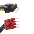thumbnail image 4 of Cable De Tarjetas Gráficas Versátil Cable Pci-E De 8 Pines A 8 Pines Dobles Para Neoeco Minnieouse EL011819-00, 4 of 6