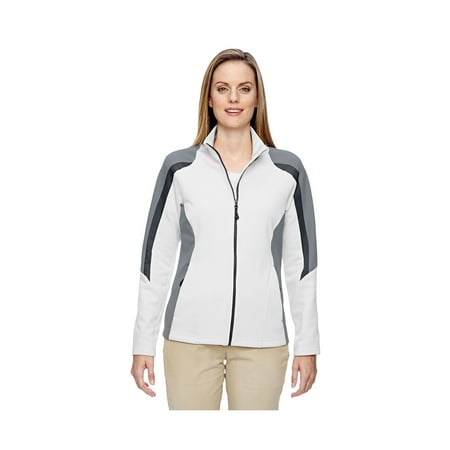 North End Strike Ladies Colour-Block Fleece Jacket, Style (Best Place For North Face Jackets)