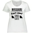 thumbnail image 3 of Inktastic Missouri Awesome Since 1821 Women's Plus Size T-Shirt, 3 of 5