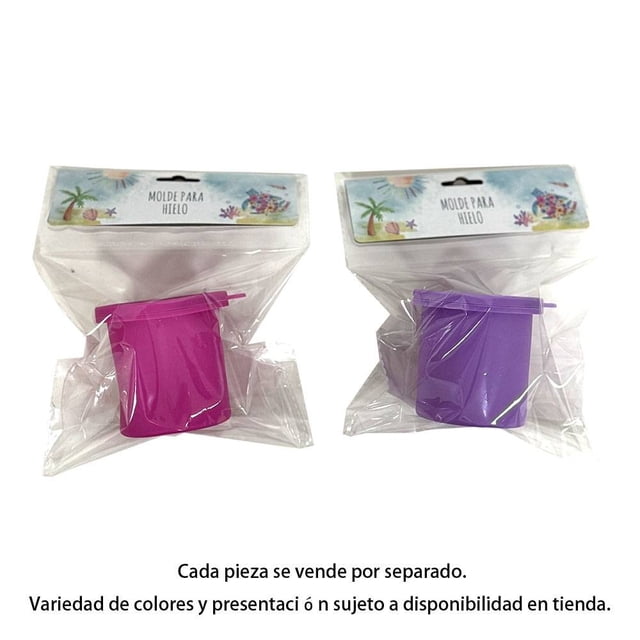Molde para Hielo Prichos Cilíndrico Varios Modelos 1 Pieza