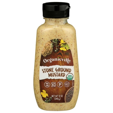 Stone Ground Organic Mustard 12 Ounces (Case of 12)