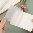 thumbnail image 3 of Clear Sticky Notes Set 50 Sheets Waterproof Adhesive Notepad Stationery Stickers For School Office, 3 of 7