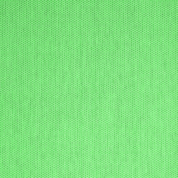 Ahgly Company Indoor Square Abstract Green Contemporary Area Rugs, 7' Square