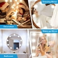 thumbnail image 7 of TETOU 14 LED Vanity Lights for Mirror 10 Level Brightness Adjustable USB Cable Makeup Dressing Room Bathroom Dimmable Light Bulbs, 7 of 7