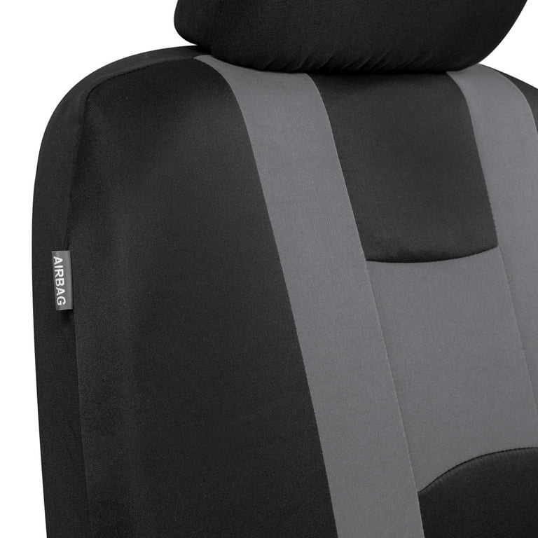 Galaxy Car Seat Cover Set (Black), Car Seat Protector, Interior Car  Accessories, Front and Bench Seat Covers, Washable, Fabric, Spill  Protectant, Stain Protectant, Easy Installation 