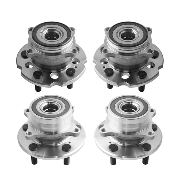 Set of 4 Front-Rear Wheel Hub Bearing Assembly For 2010-2013 Acura ZDX V6 3.7L