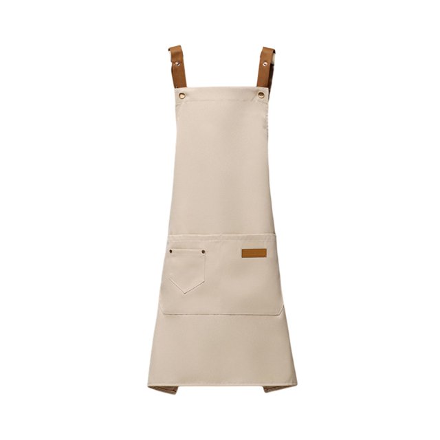 CSChome Tablier de Chef Ajustable Imperméable Tablier de Cuisine – Grande Couverture en Toile de Protection avec Poches