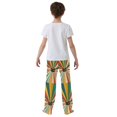 thumbnail image 4 of FORMRS Boys Pajama Pants with Pockets Size 6-8Y Kids Lounge Sleep Bottoms, Colorful Cat, 4 of 8
