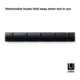 thumbnail image 4 of Umbra 318850-040 Flip 5 Hook, Black, 4 of 5