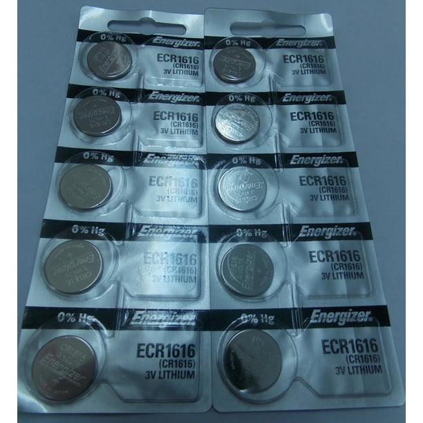 Energizer CR1616 3V Lithium Coin Battery 10 Pack + 30 Off! Walmart
