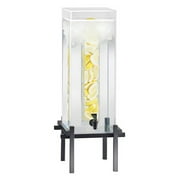 Cal Mil 1132-5INF-74 5 gal Infusion Dispenser, Silver - 11.625 x 11.875 x 28.875 in.