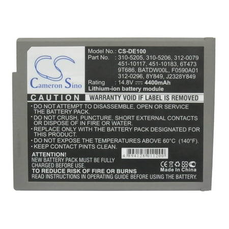5150 Series - Cameron Sino 4400mAh Battery for DELL Inspiron 1100, Inspiron 1150, Inspiron 5100 Series, Inspiron 5150, Inspiron 5160