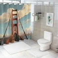 thumbnail image 7 of Pratyus Giantess Printed Shower Curtain Decor Polyester Fiber Bathroom Decoration with Hooks 60x72, 7 of 7