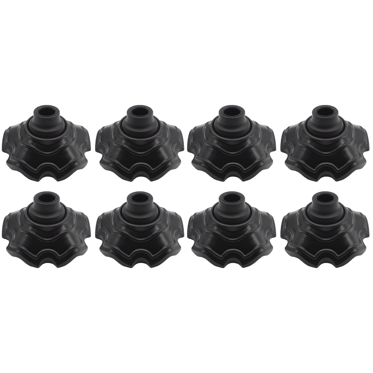 TOYMYTOY 8 pcs Camping Chair Feet Covers Camping Stool Leg Caps Table