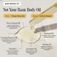 thumbnail image 2 of Silk Body Oil Perfume Brighten Essence Bath & Shower Oil for Smooth Skin Care, 2 of 5