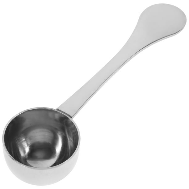 Cuchara medidora de café de 20ML, cuchara medidora de leche en polvo de acero inoxidable, 1 ud.