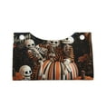 thumbnail image 2 of Logiee Whimsical Halloween Skeletons Print Tissue Box Cover,Stylish Tissue Box Holder Decorative Tissue Cover for Bathroom Toilet Bedroom Living Room Table Desk Office, 2 of 7