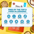 thumbnail image 4 of Breakfast Bars with Protein — Chocolate Chip (24 Count), 5g Clean Plant-Based Protein, Gluten Free, Nut Free, Dairy Free & Vegan, Healthy Snacks for Kids or Adults, School Safe, 4 of 5