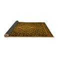 thumbnail image 2 of Ahgly Company Indoor Square Persian Yellow Traditional Area Rugs, 6' Square, 2 of 4