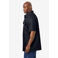 thumbnail image 3 of Boulder Creek By Kingsize Men's Big & Tall Short Sleeve Pilot Shirt, 3 of 6