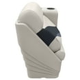 thumbnail image 3 of Wise BM13006R-986 Premier Series Pontoon Lean Back Recliner - Right Radius, Platinum / Spectra Navy / Cobalt, 3 of 6