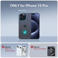 thumbnail image 2 of Funda de teléfono ESR para iPhone 15 Pro con MagSafe Military-Grade Clear, 2 of 9