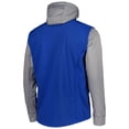 thumbnail image 3 of Men's Dunbrooke Royal/Heather Gray Kansas City Royals Alpha Full-Zip Jacket, 3 of 4