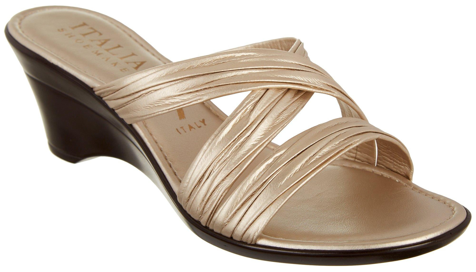 Italian Shoemakers - Italian Shoemakers Womens Cruise Wedge Sandals - Walmart.com - Walmart.com