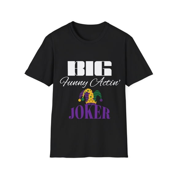 Funny J-O-K-E-R Graphic Novelty Actin' Tees