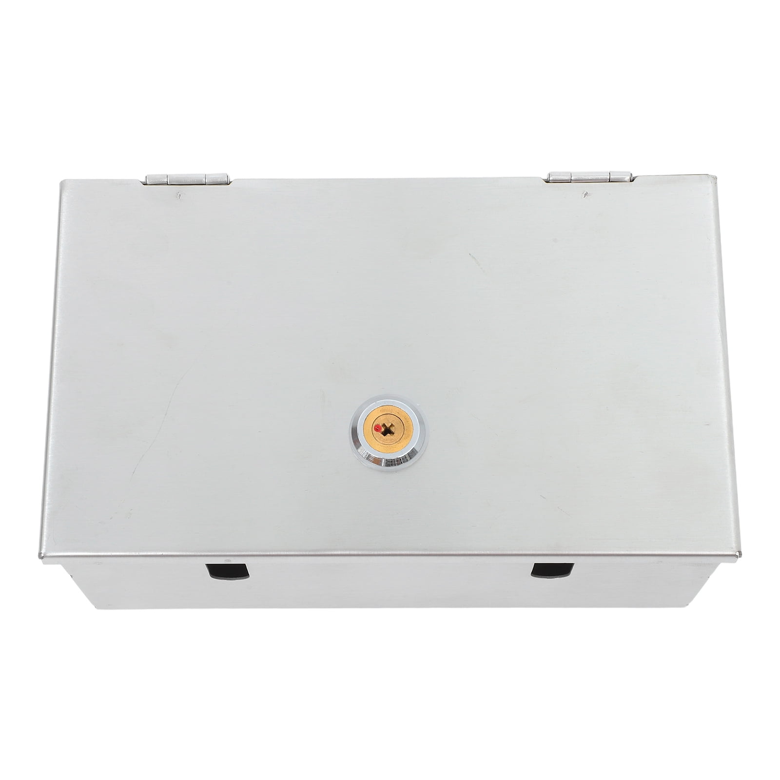 Mobutofu Waterproof Stainless Steel Socket Protection Cover Secure Lockable Wall Socket Box