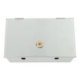 thumbnail image 6 of GOOHOCHY Weatherproof Lockable Switch Cover 2-Gang Stainless Steel Electrical Outlet Protection Box Outlet Security Box for Protecting Wall Sockets, 6 of 8