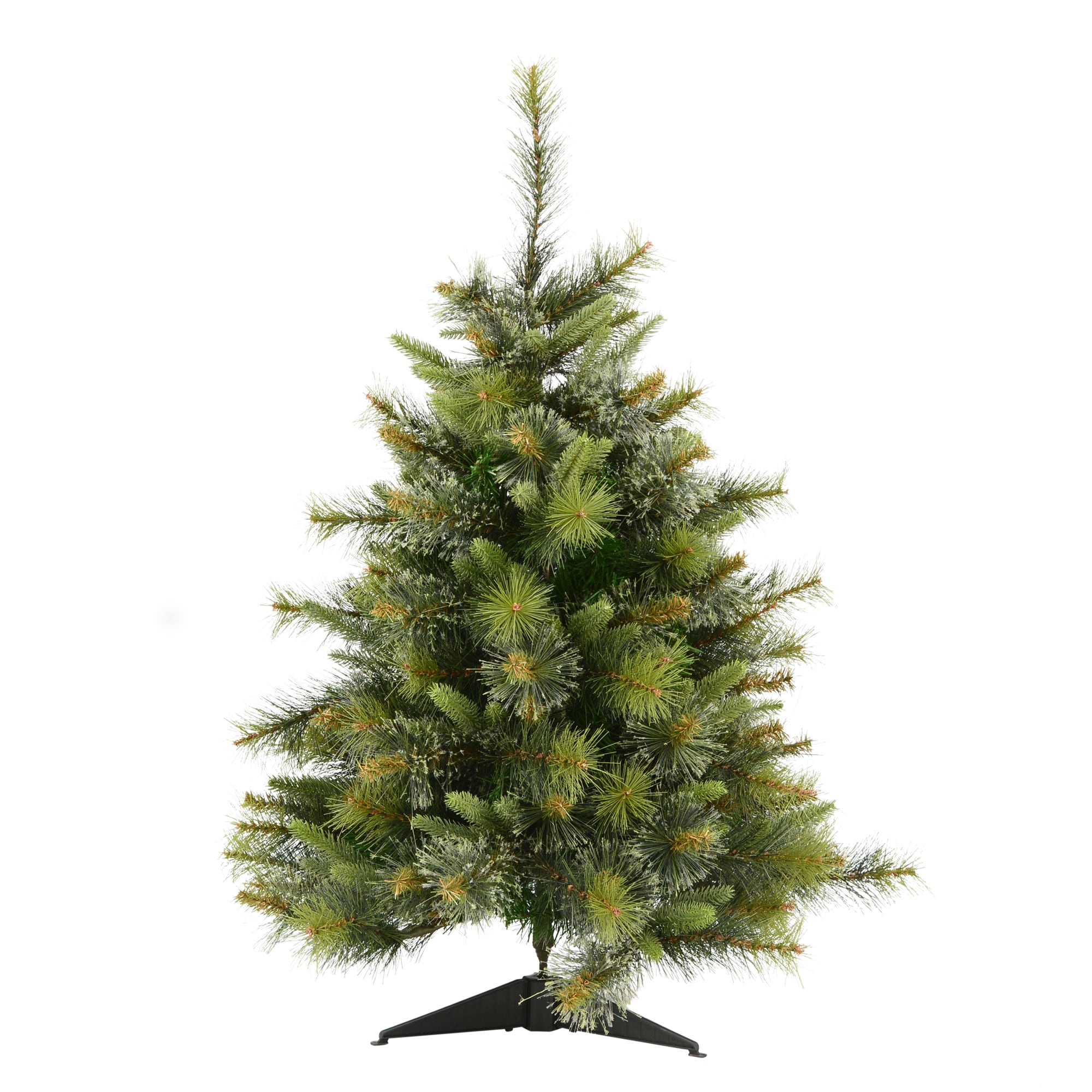 Vickerman Unlit 3' Cashmere Pine Artificial Christmas Tree Walmart