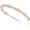 Rose Gold, variant on Rose Design Rhinestone  Wedding Headband Bridal Headpieces Simple Design Bridal Headband (Rose )