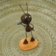 thumbnail image 3 of Resin Figurine Decorative Delicate Durable Playing Guitar Ant Decor, 3 of 5
