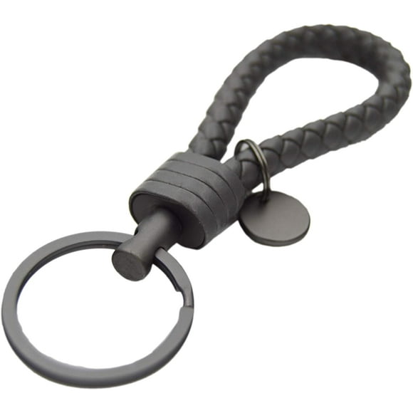Porte-clés en Gland Tissé Paracode Anneau de Clé Sangle de Préhension Compatible avec Porsche Mercedes BMW Cadillac Lexus Ford Toyota VW Honda