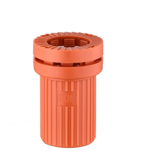 Leodye 1PCS Faucet Base Fixing Nut - Cold/Hot Basin Fastener, Prevents Loosening (Bathroom Installation Part) -2.17*2.17*3.03IN