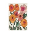 thumbnail image 6 of Yayeee Garden Flag 28"x40" Double Sided Outdoor Yard Lawn Holiday Decorations, Hand Drawn Floral, 6 of 6