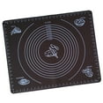 thumbnail image 3 of 2 Pcs Pastry Mat Extra Large Thick Silicone Baking Mat with Measurements Non Stick Non Pastry Rolling Mat - 50x40cm (Coffee), 3 of 8