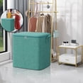 thumbnail image 1 of Laundry Hamper with Lid, Tall Laundry Baskets with Pull Handles, Large Laundry Bin with Internal Support, 1 of 5