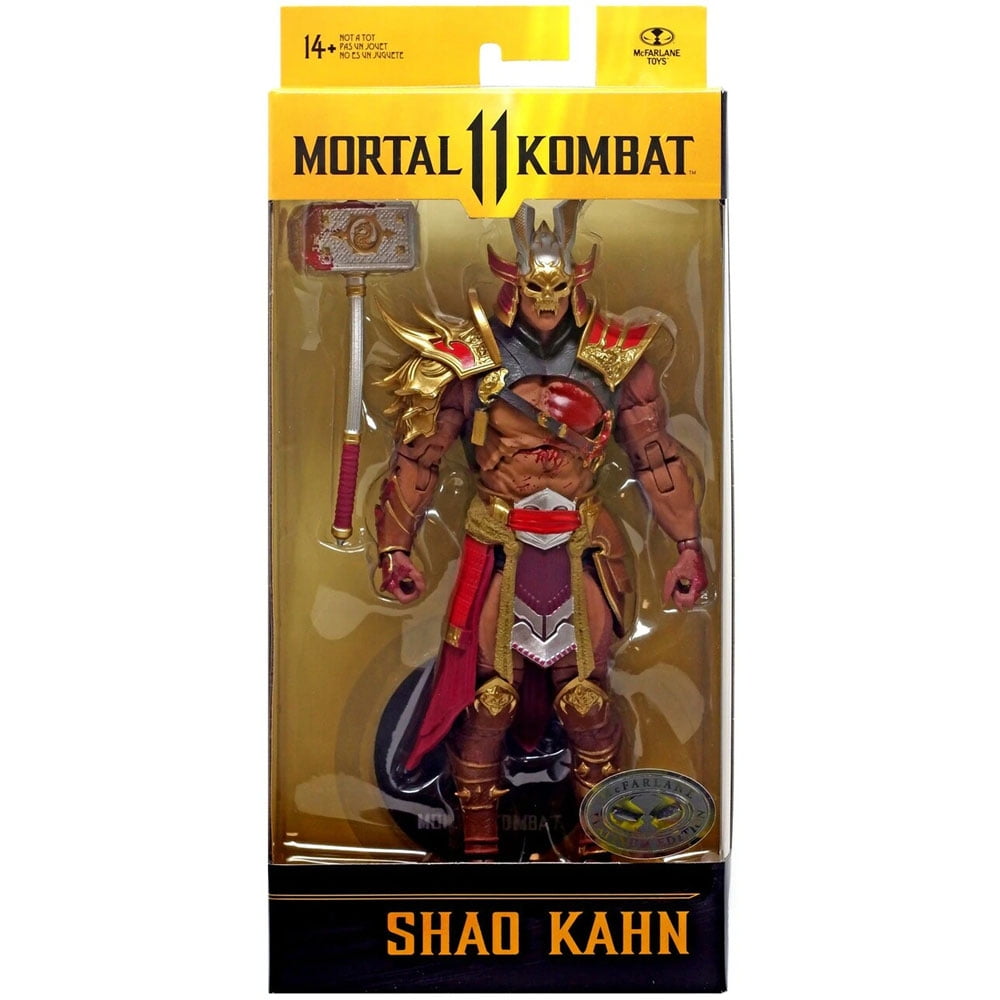 McFarlane Mortal Kombat 7 Inch Action Figure - Shao Kahn (Platinum Kahn)