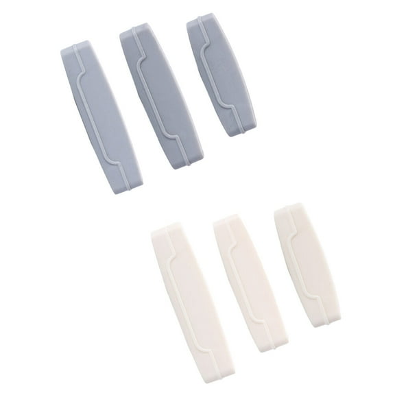 SWETRACE 6Pcs Toothpaste Squeezer Tube Roller for Bathroom Accessories in Abs Material Gray White
