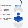 thumbnail image 2 of Food Container 1 Set Good Seal Double Layer Lightweight Students Adults Lunch Bento Box, 2 of 5