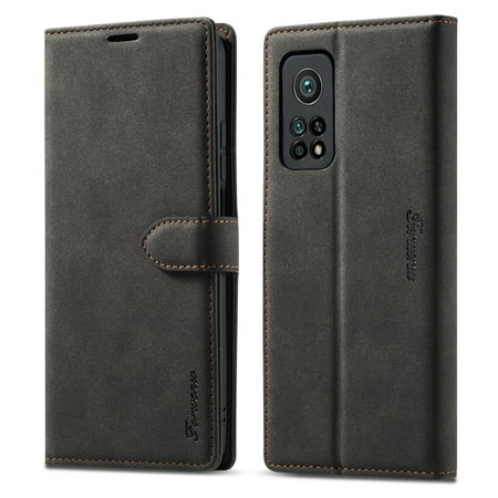 For Xiaomi Mi 10T Pro Forwenw F1 Series Matte Strong Magnetism Horizontal Flip Leather Case with &