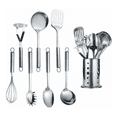 thumbnail image 1 of Utensilios de Cocina Malubero Acero Inoxidable 8 piezas, 1 of 3