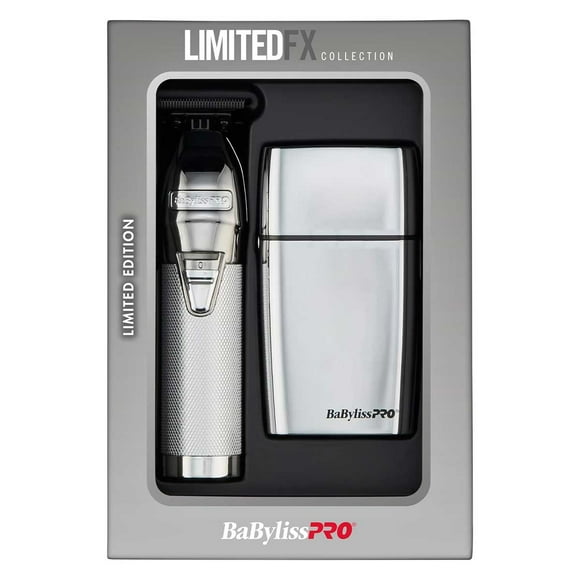Babyliss Pro Recortadora y Afeitadora Limited FX Plata Barberology