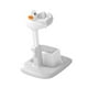 thumbnail image 5 of Soporte de baño para bebé Hug Towers, estable, ajustable, antideslizante, cómodo y con taburete para recién nacidos de 0 a 6 meses. Blanco gris, 5 of 9