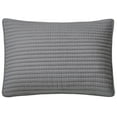 thumbnail image 4 of Nanshing Myrne 7 Piece Modern Solid Color Waffle Quilt Set, Grey, Queen, 4 of 8